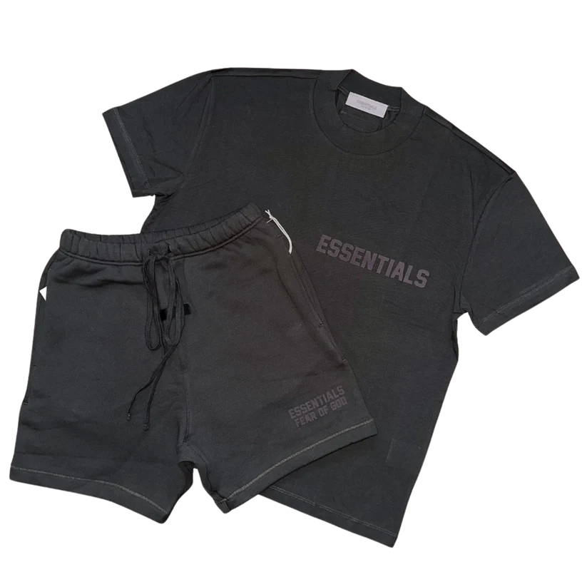 Ready to Ship – 'Off Black' SS23 Tee & Short Set