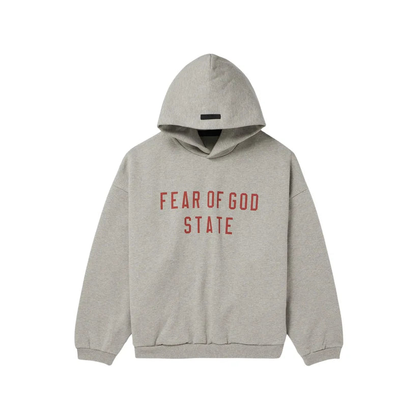 Fear of God Essentials FW24 'Dark Heather' Hoodie - SaucedByHS