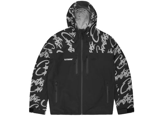 CORTEIZ ELITEWORK BLACK WINDBREAKER