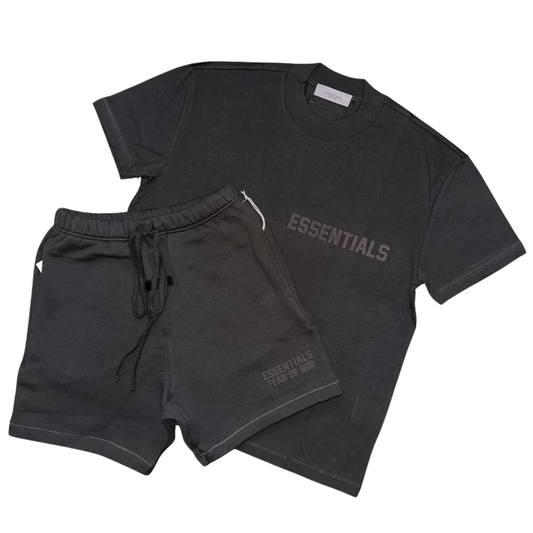 'Off Black' SS22 Tee & Short Set