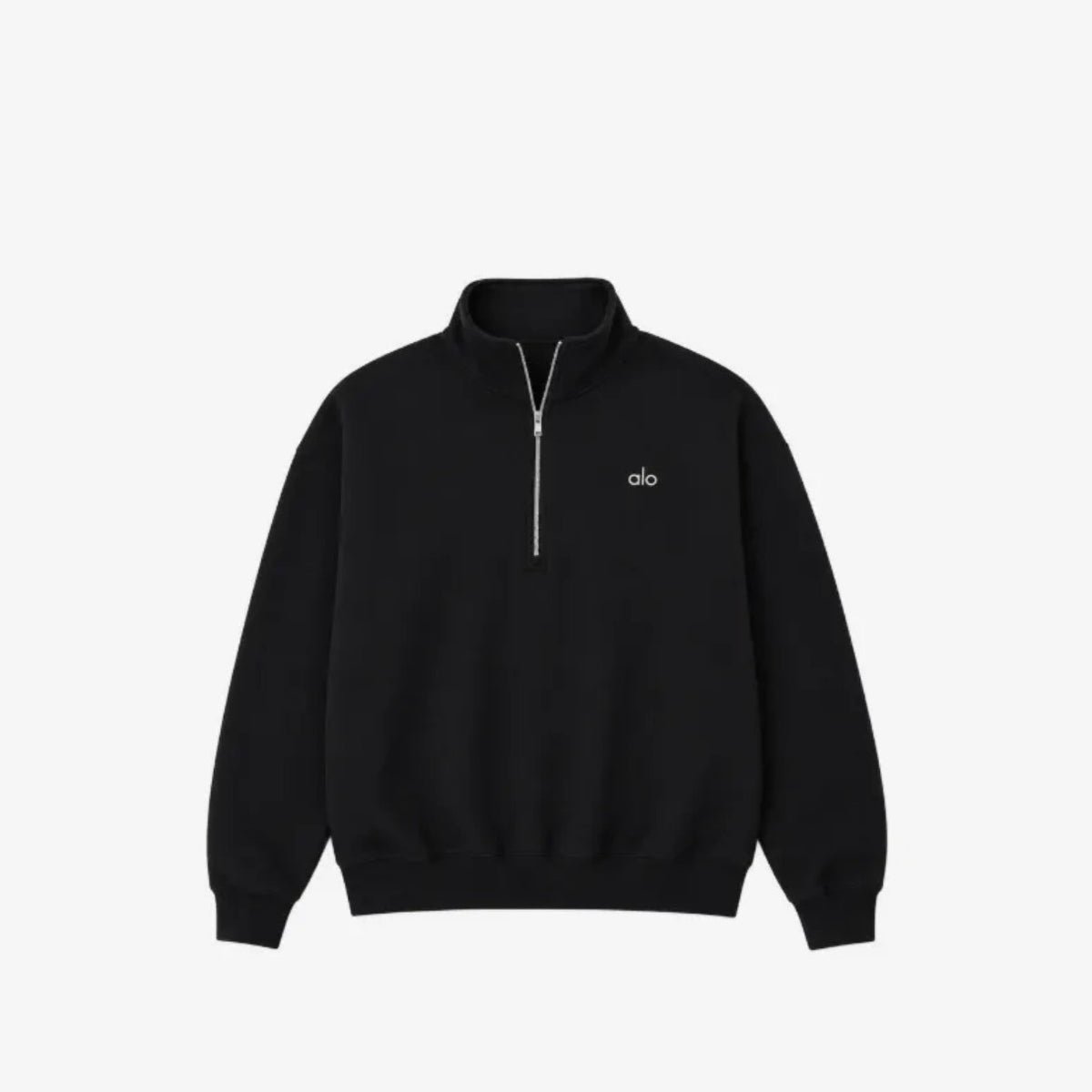 Ready to Ship – Alo Yoga Accolade 1/4 Zip Tracksuit 'Black'