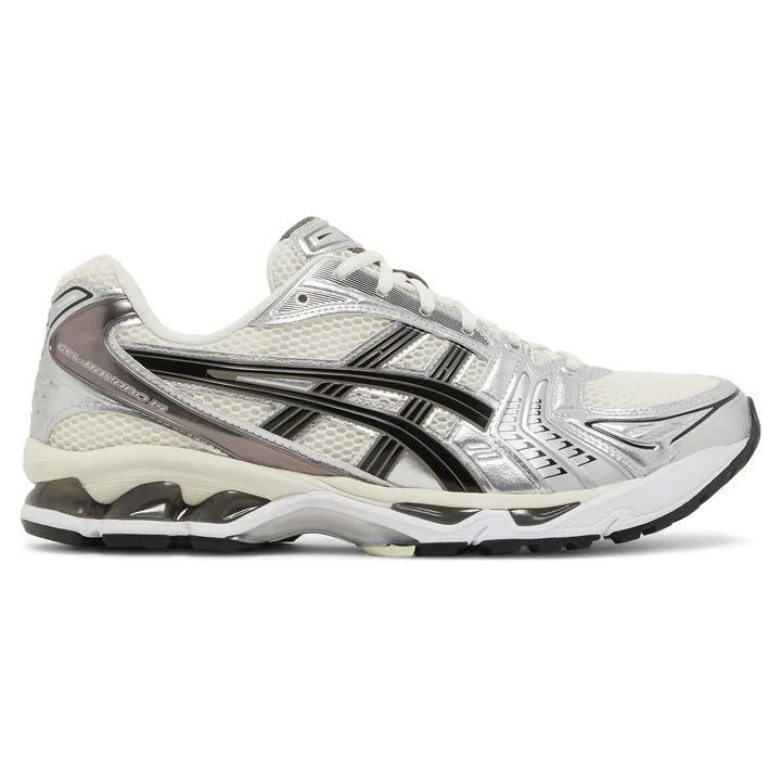 GEL KAYANO 14 Cream Blacks / Metallic Plum