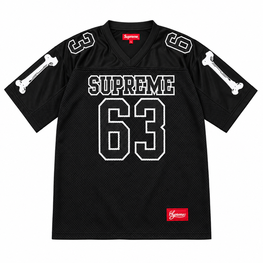 Black Supreme Bone 63 Jersey - SaucedByHS