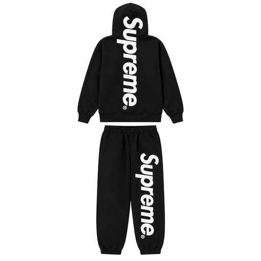 Black/logo set, full outfit
