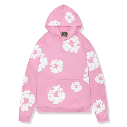 Pink Denim Tears Cotton Wreath Hoodie