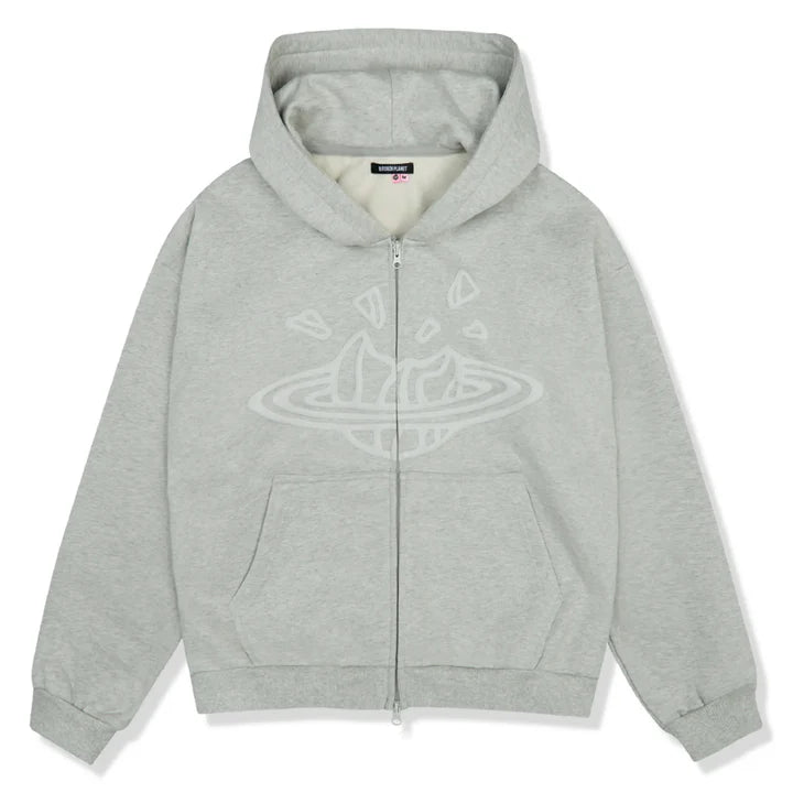 BP DARK GREY ZIP UP