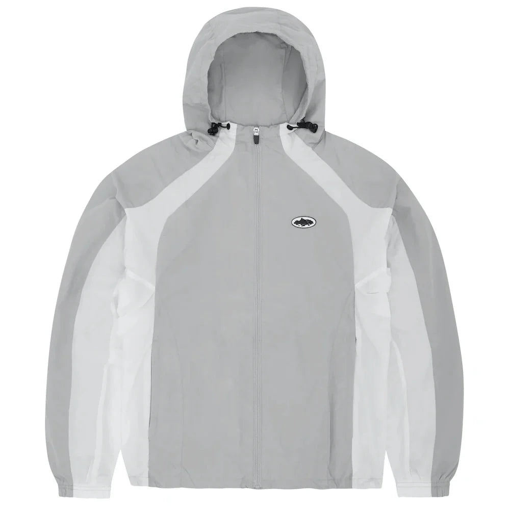 CORTEIZ GREY WINDBREAKER
