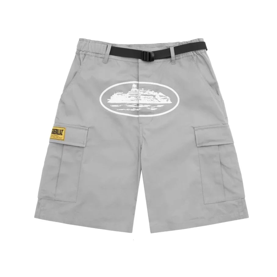 CORTEIZ CARGO SHORTS GREY