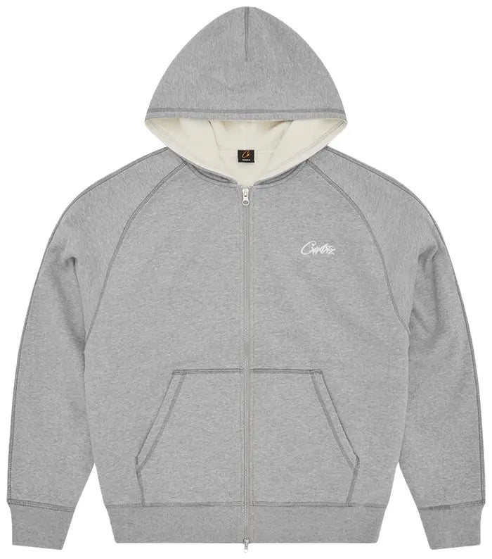 CORTEIZ GREY HMP ZIP UP HOODIE