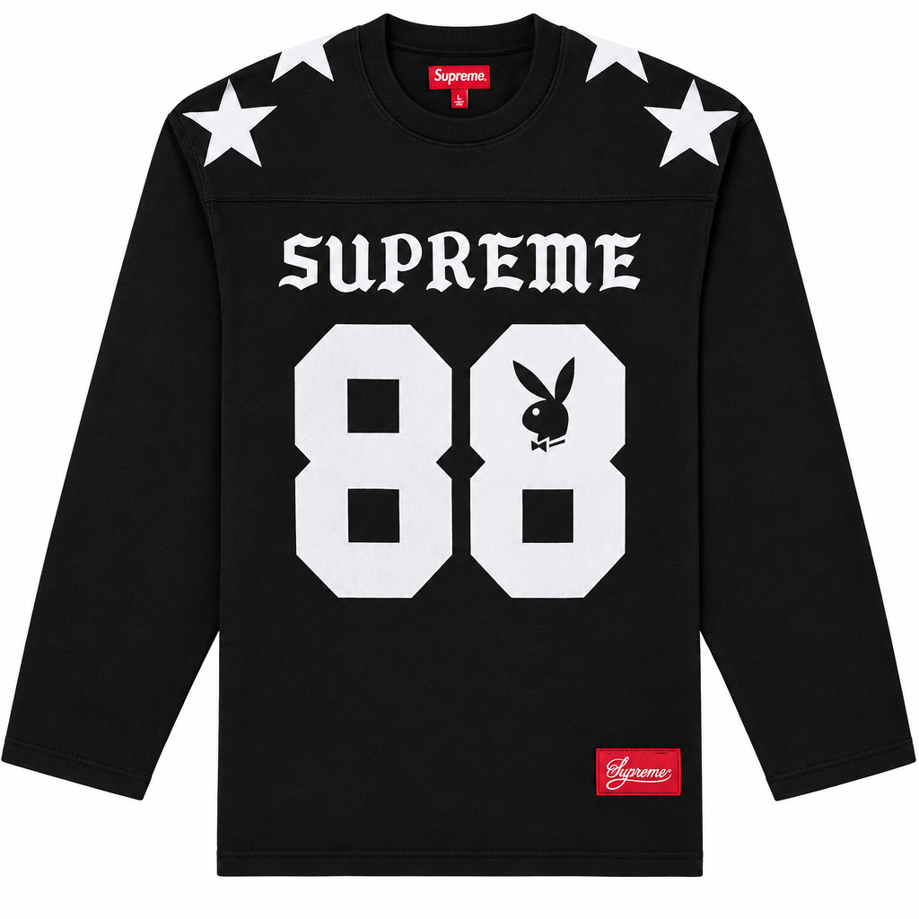 Black / White Supreme 88 Long Sleeve