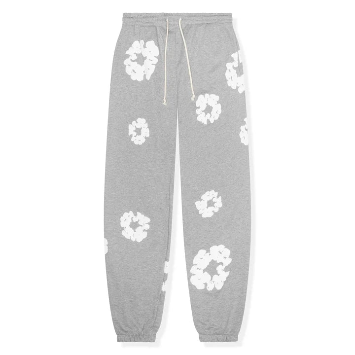 Grey / White Denim Tears Cotton Wreath Tracksuit
