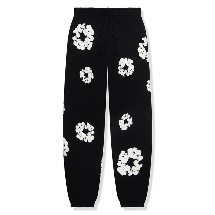 Black / White Denim Tears Cotton Wreath Tracksuit