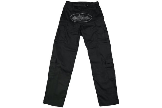 CORTEIZ TRIPLE BLACK CARGOS
