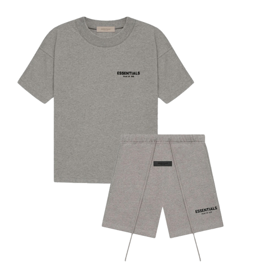 'Dark Oatmeal' SS22 Tee & Short Set